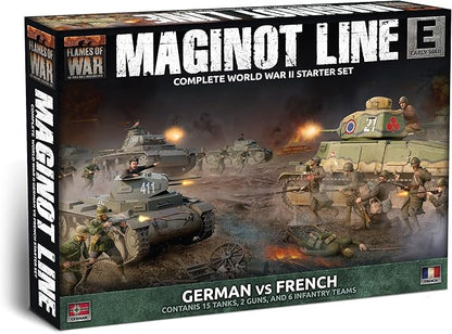 Flames of War - Maginot Line - German vs French Starter Set (Plastic)