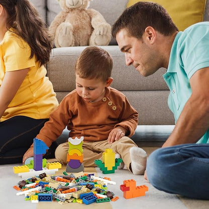 1000 Pieces Building Blocks Classic Stackable Base Plates 3 6.3 x 6.3 Blue Gray and Green Base Plates Compatible with All Major Brands