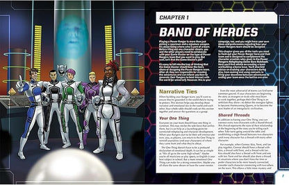 Renegade Game Studios Power Rangers Roleplaying Game Sourcebook: Beneath the Helmet New Dino Ranger Options Ages 14+