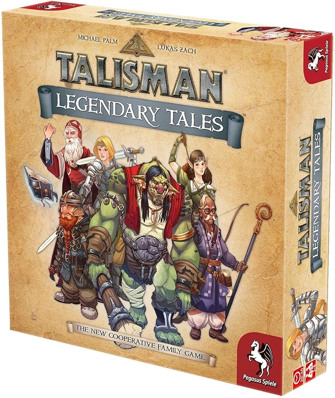 Pegasus Spiele 56100E - Talisman - Legendary Tales Multicolor