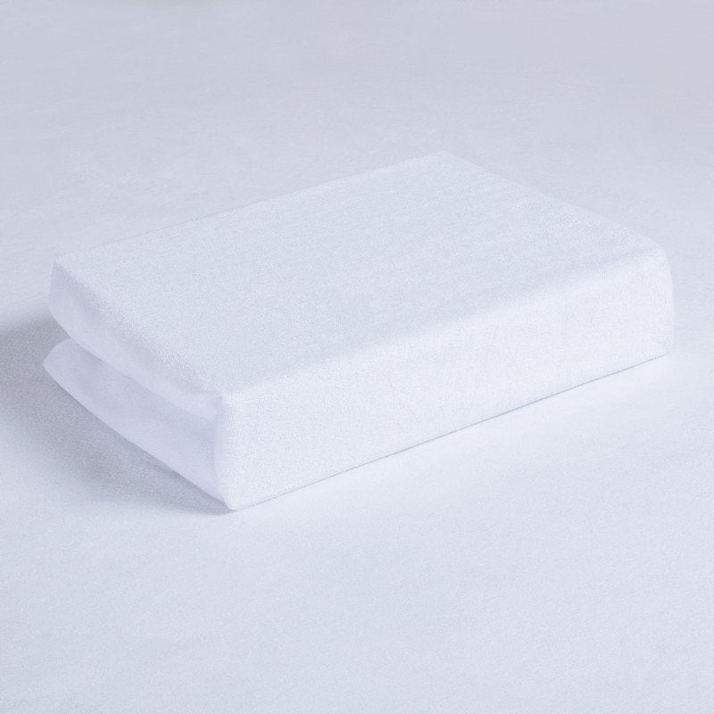 ProtectMySleep® Cotton Terry Mattress Protector - 5-Sided, 100% Waterproof, Hypoallergenic Mattress Cover (Queen)