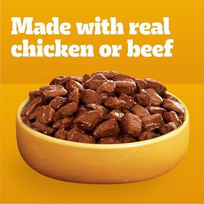 Pedigree Choice Cuts in Gravy Adult Soft Wet Dog Food 30-Count Variety Pack, 3.5 oz. Pouches