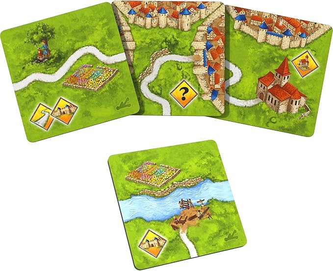 Hans Im Gluck Carcassonne Siege &amp Defense Board Game Expansion - Add Fortresses Catapults &amp New City Challenges Family Fun for Kids &amp Adults Ages 8+ 2-5 Players 45 Minute Playtime