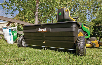 Agri-Fab Tow Behind Lawn and Garden Drop Spreader for Seed, Fertilizer, Salt and Ice Melt, 175 lb Capacity with 42 In Spread Width