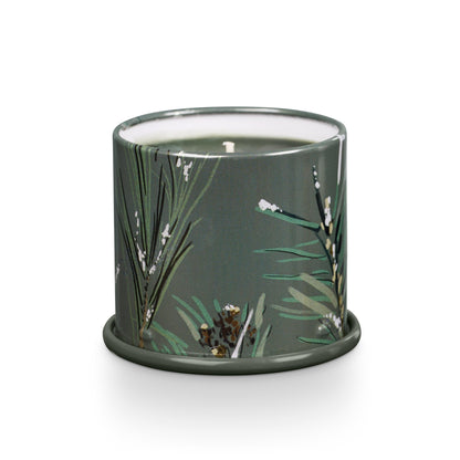 Illume Demi Vanity Tin Candle, Balsam & Cedar, Signature 3 oz.
