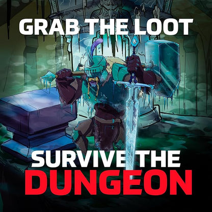 Shuffle Dungeons Board Game – Solo and Co-op Dungeon Crawler for 1–4 Players