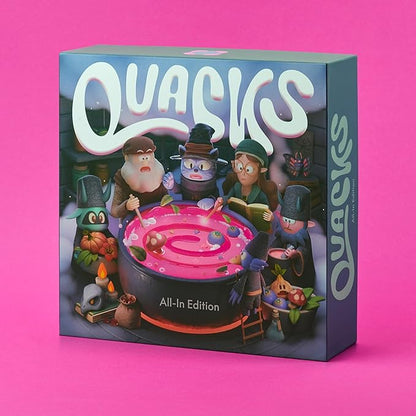 Quacks: All-in Edition Board Game – Formerly of Quedlinburg The New Look and New Name for The Classic Game of Exploding Potions