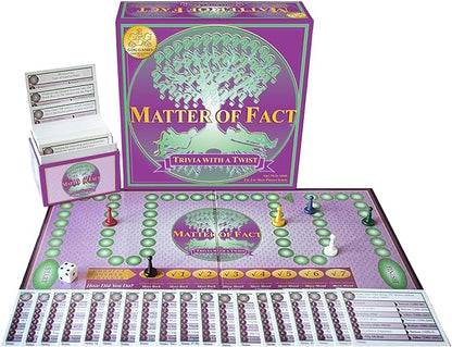 Matter of Fact — Fast-Paced Rapid-Fire Trivia Challenge with Quirky Categories — Adult &amp Family Game Night Fun