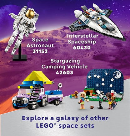 LEGO Friends Stargazing Camping Vehicle Adventure Toy Includes 2 Mini-Dolls Camping Trailer Telescope Toy and a Dog Figure Science Gift Idea for Girls Boys and Kids Ages 7 and Up 42603