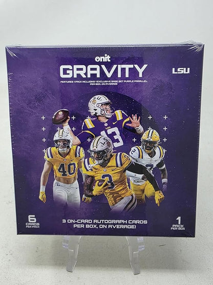 2025 Onit Gravity College Football Card Breaker Edition Box (LSU Tigers)