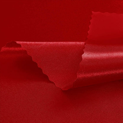 Eychei 60 Pieces Red Satin Napkins 20x20 Inches Satin Cloth Napkins, Square Satin Napkins with Scalloped Edges, Elegant & Silky Table Napkins for Restaurant Banquet Wedding