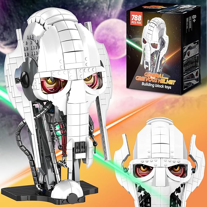 General Helmet Building Set Restore Classic Building Blocks Model Home Ornament Decorations for Fans and Children Present (788pcs)