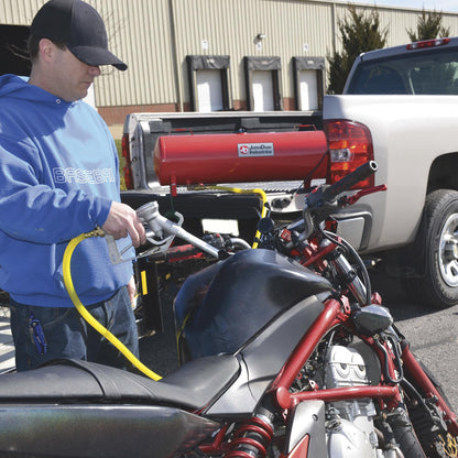 JohnDow Industries JDI-FST15 15 Gallon Fuel Station - Durable and Convenient Fuel Storage and Dispensing Solution,Red