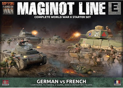 Flames of War - Maginot Line - German vs French Starter Set (Plastic)