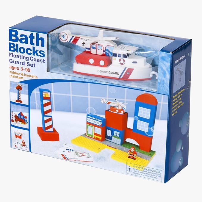 Floating Coast Guard Set Red &amp Whte
