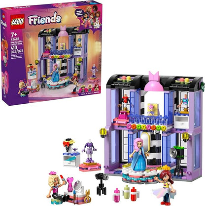 LEGO Friends Heartlake City Fashion Show Building Toy for Girls &amp Boys - Pretend Play Set for Kids Ages 7+ - W/Paisley Liann &amp Nova Minidolls &amp Accessories - Gift Idea for Birthdays - 42