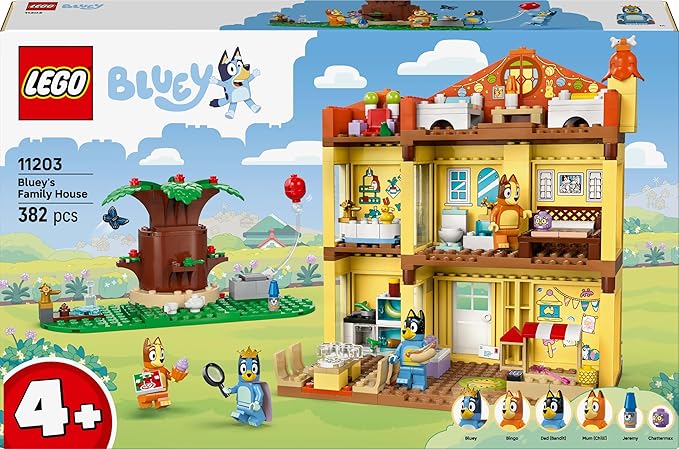 Lego 11203 Bruy Family House Toy Birthday Present Blocks Educational Boys Girls Children 4 5 6 Years Old Pretend Play Pretend Play