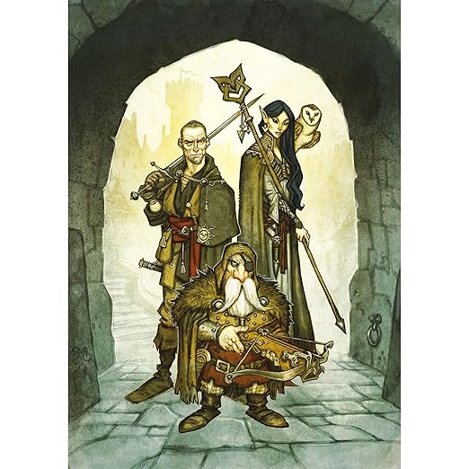 Free League Publishing Dragonbane Rulebook D20 Roleplaying Game Hardcover RPG Book Fantasy Adventure Adults Teens Ages 14+