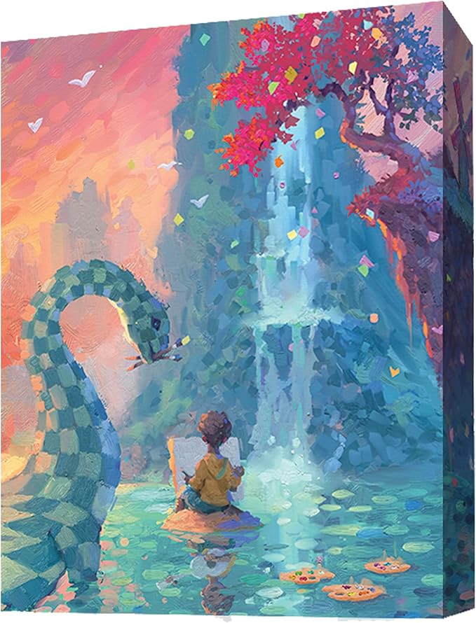 Canvas Reflections Board Game Expansion - Create Stunning Masterpieces! Art Competition and Puzzle Game for Teens &amp Adults Ages 14+ 1-5 Players 30 Minute Playtime