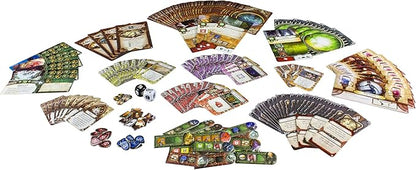 Elder Sign Unseen Forces Board Game EXPANSION - Mystical Blessings Curses and New Challenges! Cooperative Dice Adventure Ages 14+ 1-8 Players 1-2 Hour Playtime Made by Fantasy Flight Games
