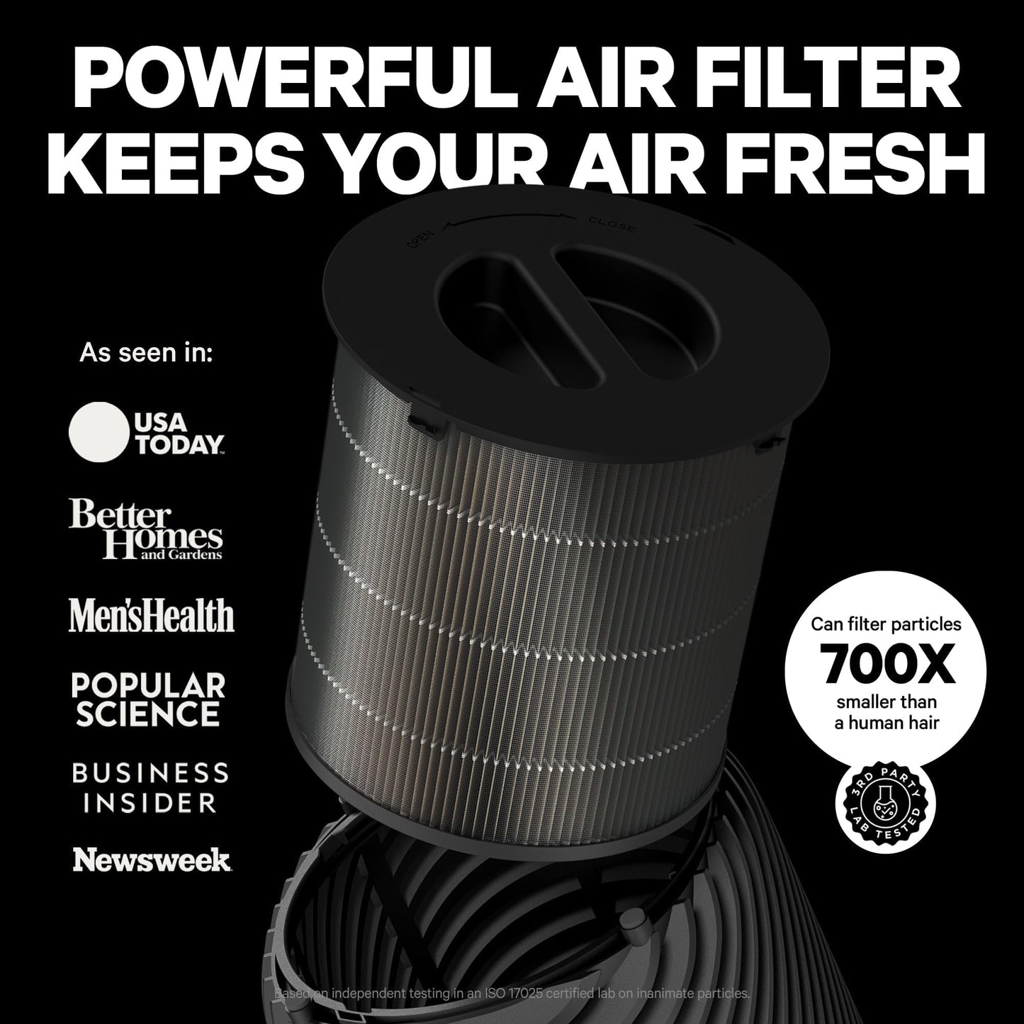 PuroAir 130x HEPA Air Purifiers for Home Pets - Covers Up To 600 Sq Ft - Filters Up To 99.9% of Pollutants, Smoke, Pollen, Dust - Quiet HEPA Air Filter - Air Purifiers for Bedroom (2 Pack)