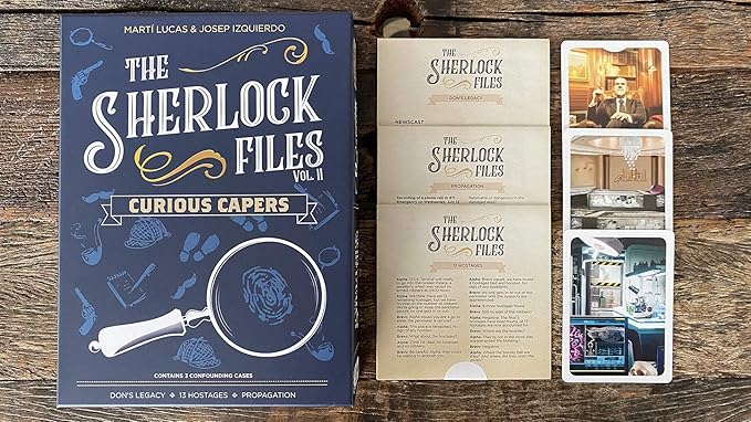 Sherlock Files Curious Capers