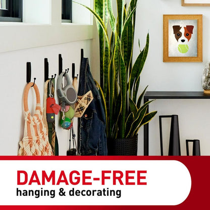 Command Indoor Small Replacement Strips, 64 Strips, Damage-Free Wall Hanging, Re-Hang Small Hooks for Home and Wall Decor, Holds up to 1 lb, White Adhesive