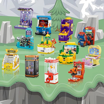 JMBricklayer Friend Game Console Building Set 2013412 in1 Mini Game Console Collectible Model Building Christmas Party Favors for Goodie Bags Classroom Prizes Birthday Gifts for Girls Boys