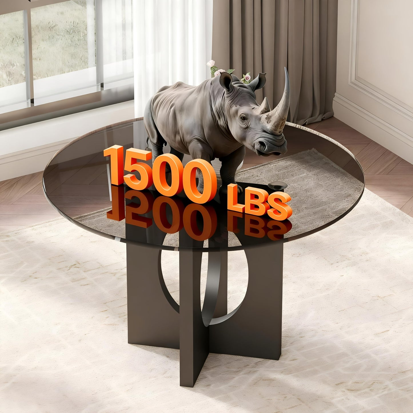 FUSHIAIPTC Heavy Duty Dining Table Base, 30 Inch Metal Leg, Modern Reinforced Steel Office Base, Glass, Wood and Marble Table Tops are All Adaptable