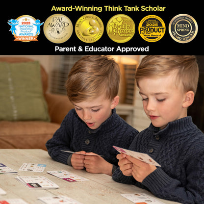 Award-Winning Phonics & Vocabulary Flash Cards (1000+ Words w/Prefixes, Suffixes & CVC) incl. Games & Visual Aids for Ages 4-8, Pre-K to 3rd Grade