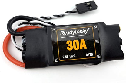 Readytosky 30A ESC 2-6S OPTO Brushless Electronic Speed Controller for F450 S500 ZD550 RC Helicopter Quadcopter(4PCS)