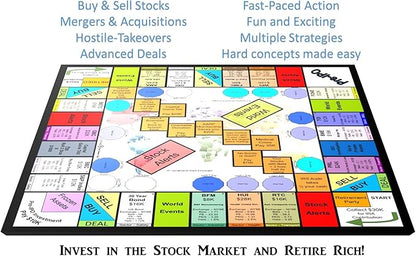 Stock Exchange Game – Real Stock Market action made easy and fun! Educational-Competitive-FUN. No tracking or heavy math. Learn financial money &amp investment skills.(10+) Families-Kids-Teens-Adul