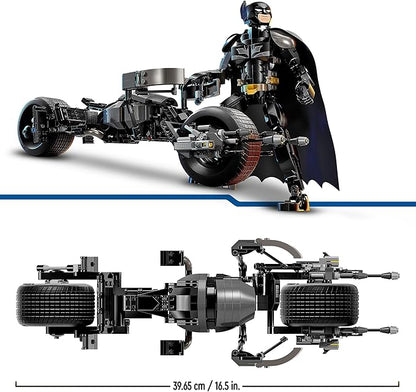 Lego DC Batman Buildable Batman Figure and Motorcycle Bat-Pod - Toy for Kids Boys and Girls 12+ Years Old Inspired by The Dark Knight Movies - Adventure Set 76273