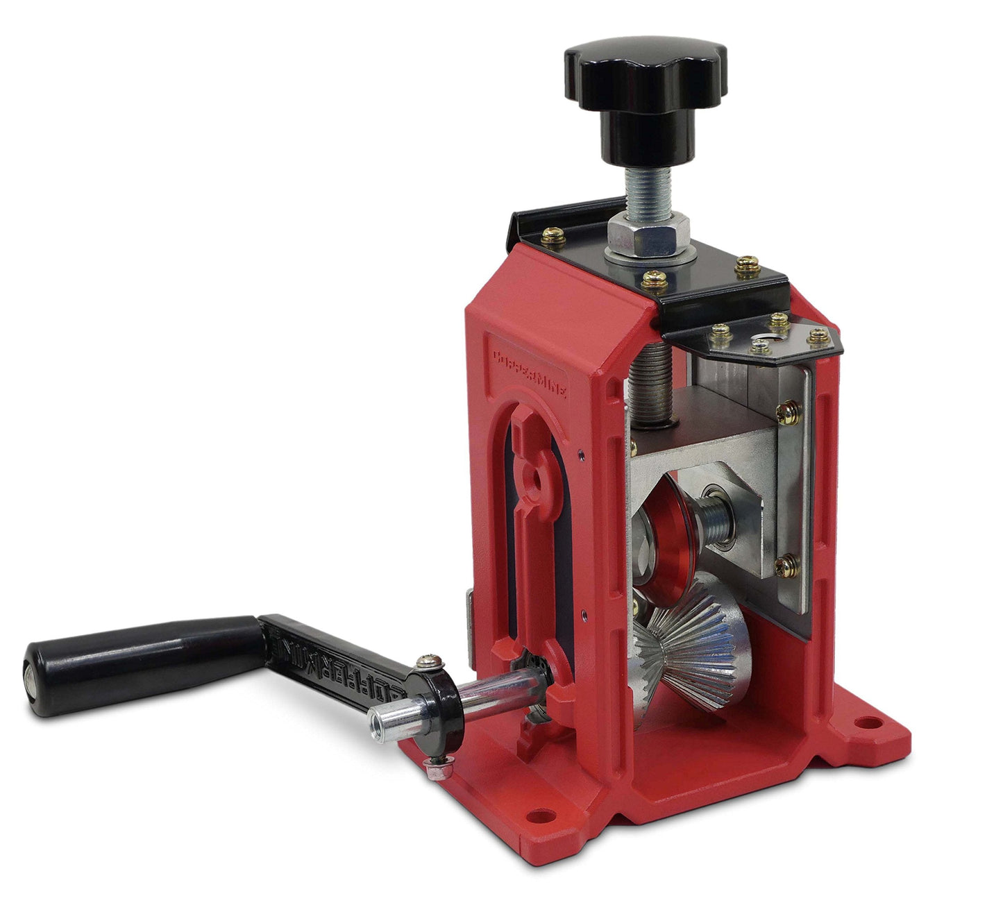 CopperMine Copper Wire Stripper Hand Crank Copper Wire Stripping Machine and Cable Wire Stripper for Wires 18 AWG to 1250 kcm