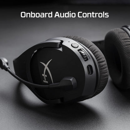 HyperX Cloud Stinger Core – Wireless Lightweight Gaming Headset, DTS Headphone:X spatial audio, Noise Cancelling Microphone, For PC, Black