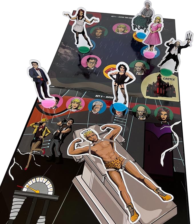 University Games Rocky Horror Show Party Game for Lovers of Rocky Horror Picture Show Ages 12 and Up