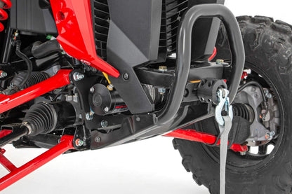 Rough Country 4,500 LB Winch Mount Kit for Honda Talon - Bolt-On Plate with RS4500S UTV Winch & Synthetic Rope