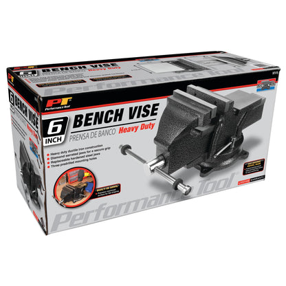 Performance Tool MV6 Hammer Tough 6-Inch Machinist Vise