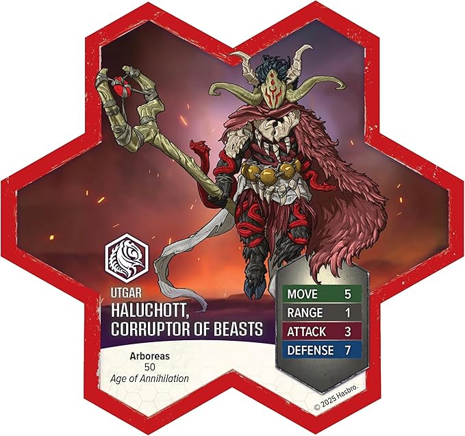 Renegade Game Studios Heroscape Army Expansion Heroes of Aboreas Unique Figures Fantasy Strategy Board Game