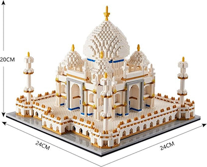 Architechture Series for Adults and TeensTaj Mahal Building SetModel Contruction Kit 3950 PCSMicro Block SetNew Seven WondersLandmark Model