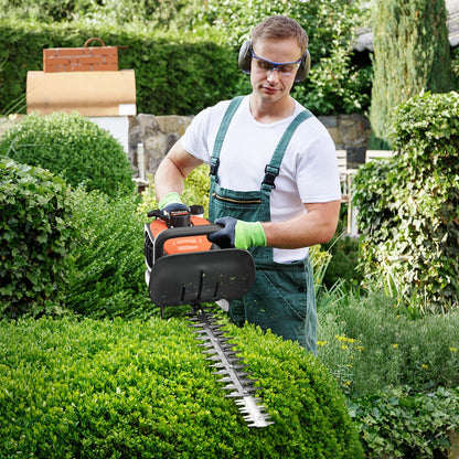 24-Inch 26cc 2 Cycle Gas Powered Dual Sided Hedge Trimmer (18cc)