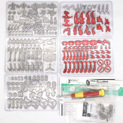 3D Metal Scorpion Puzzles for Adults 3-D Puzzles Model Kits to Build DIY Assembly Mechanical Puzzle Building Block Toys with Tool Craft for Home Decor (Metal Scorpion-Golden)