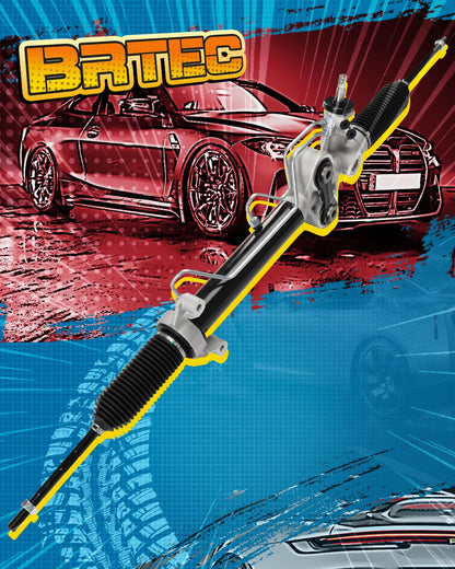 BRTEC 22-1036 Hydraulic Power Steering Rack and Pinion Assembly Compatible for 2007-2013 Silverado 1500 Sierra 1500