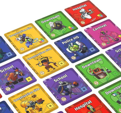Super Trains: First Ride Super Hero Train Game – Kids &amp Family Board Game Ages 5–10 Dice Rolling Strategy 2–5 Players