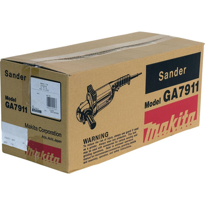Makita GA7911 Angle Sander, with AC/DC Switch
