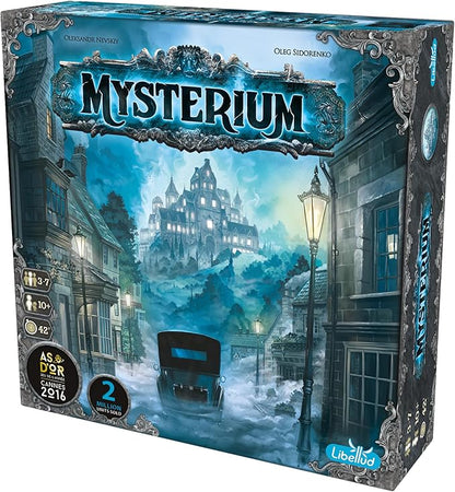 Asmodee Mysterium Board Game (2025 Refresh) - Cooperative Psychic Mystery Game with Updated Components &amp New Cards Family Fun for Kids &amp Adults Ages 10+ 3-7 Players 45 Minute Playtime