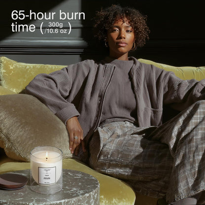 Cedar Candle 10.6 oz - Inspired by CEDRE 11 - Clean Burn & Non Toxic - 65 Hour Burn Time