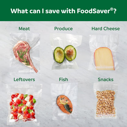 FoodSaver V4400 2-in-1 Vacuum Sealer Machine with Automatic Vacuum Sealer Bag Detection and Starter Kit