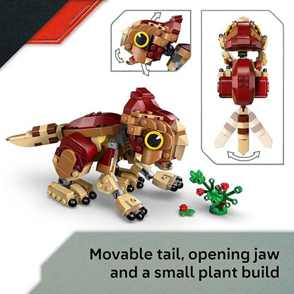 LEGO Jurassic World Baby Dinosaur Dolores: Aquilops Kids Toy - Educational and Learning Toy for Girls &amp Boys Ages 7+ - Pretend Play Gift Idea for Birthdays - 76970