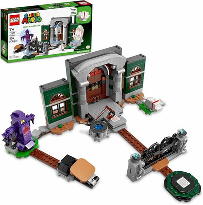 LEGO Super Mario Luigi’s Mansion Entryway Expansion Set 71399 Building Kit Collectible Toy for Kids Aged 7 and up (504 Pieces)